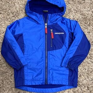 Patagonia Kids Blue Hooded Jacket